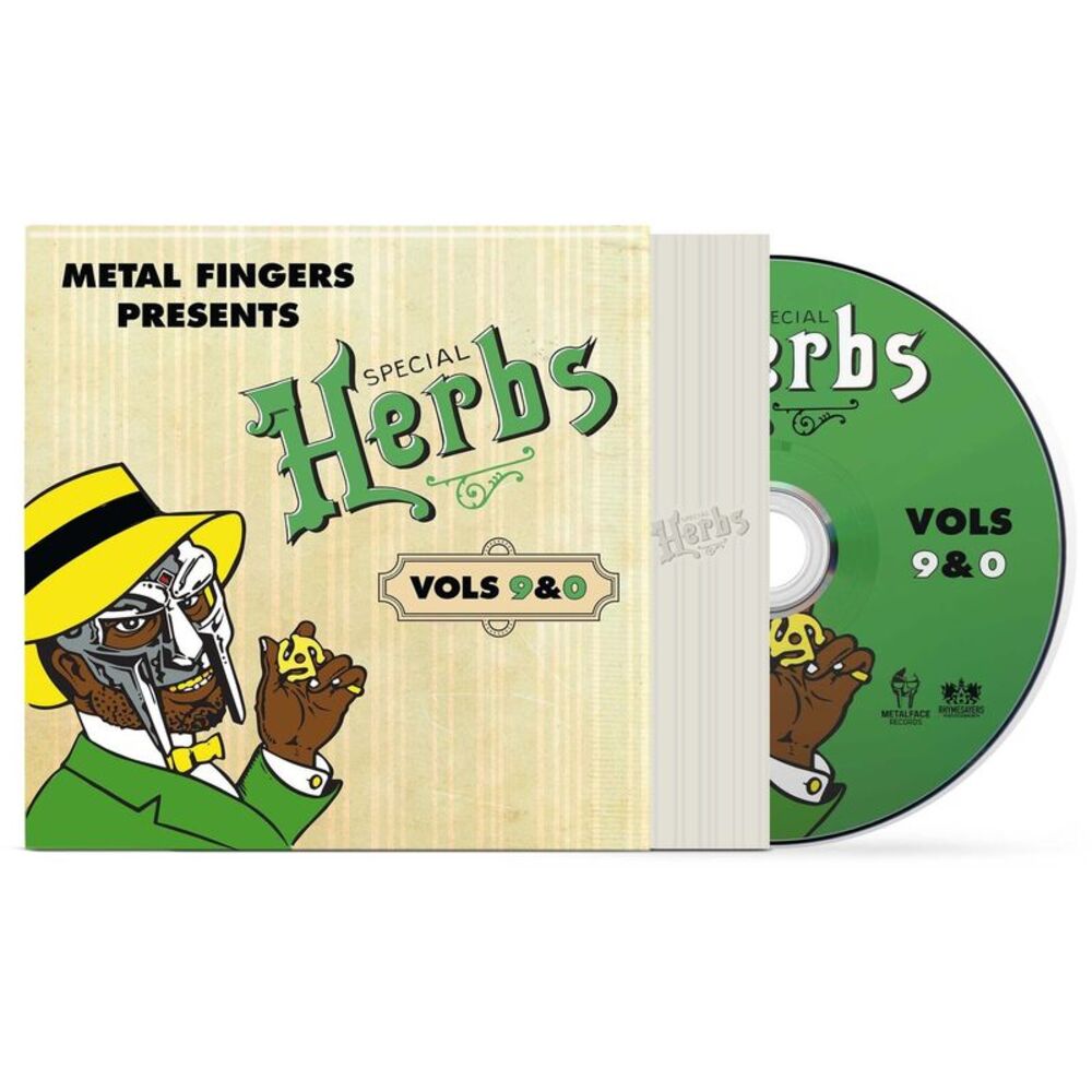MF Doom - Metal Fingers Presents: Special Herbs Vol. 9 & 10  CD